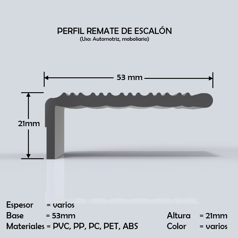 angulo de pvc