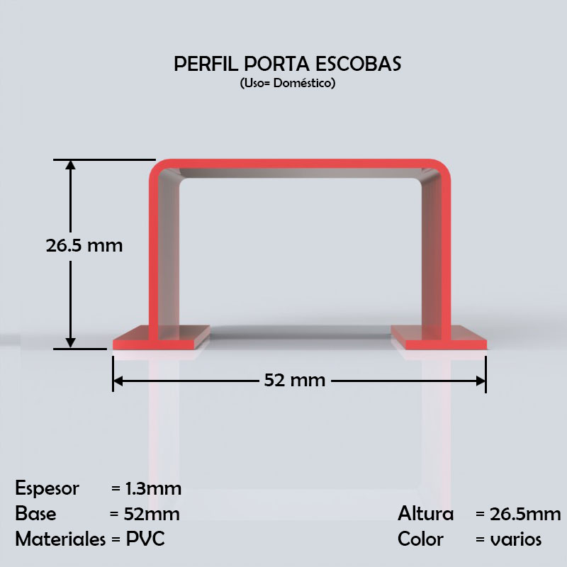 perfiles de pvc